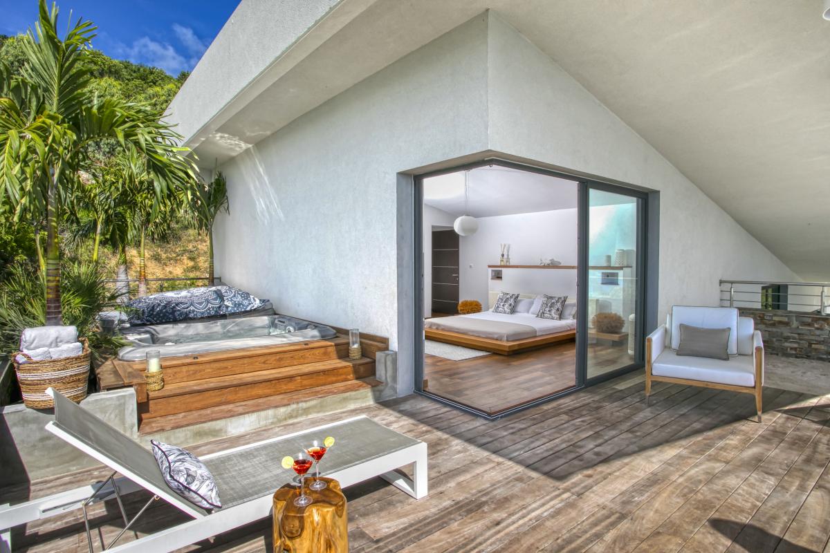 Location villa Saint Martin Indigo Bay - Villa 4 chambres 8 personnes - vue mer - Piscine - Villa de luxe (34)